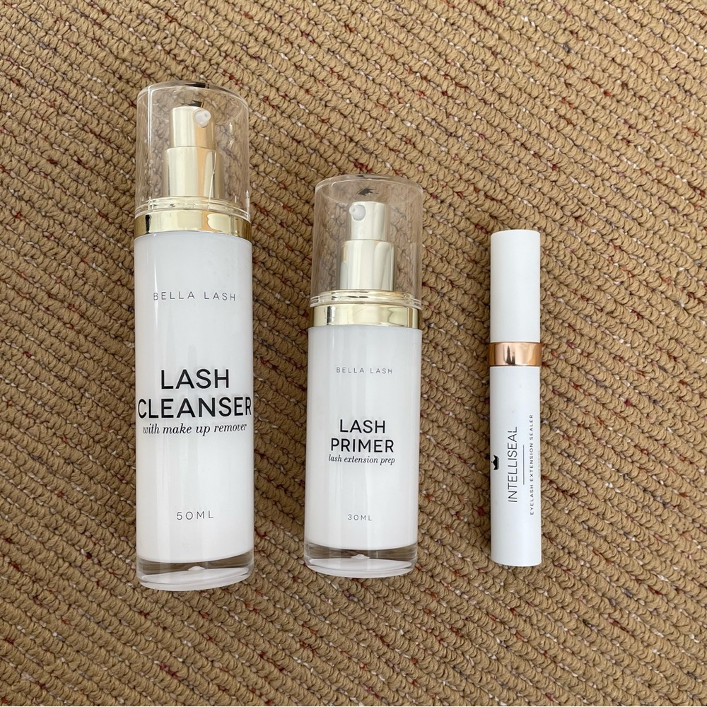 BELLA LASH Lash Cleanser, Primer, Bonder/Sealant